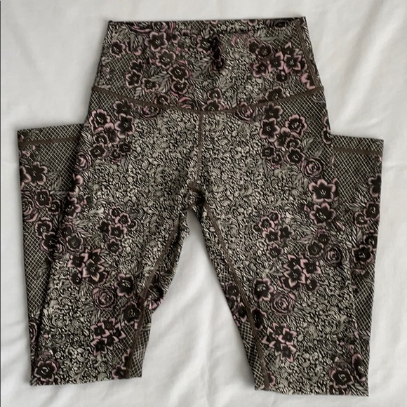 lululemon athletica Pants - Lululemon Wunder Under High Rise Floral Print 6